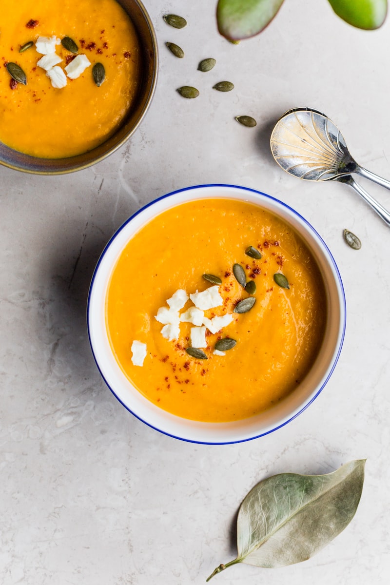 Kürbiscremesuppe